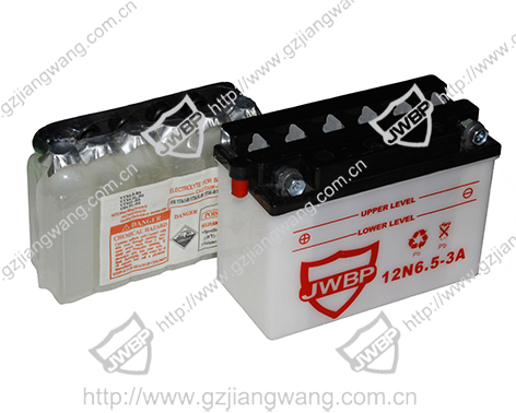 Motorcycle Battery  12N6.5-3A